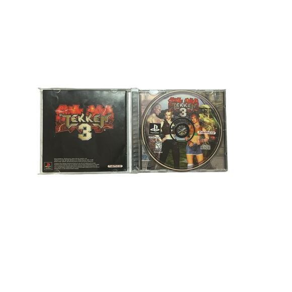 Tekken 3 PS1 Sony PlayStation 1 Black Label - Picture 3 of 4